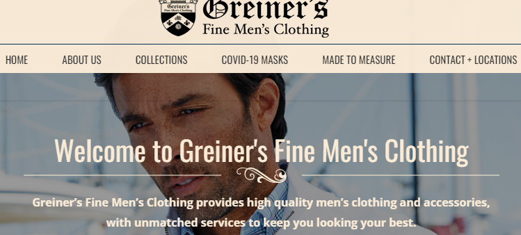 Greiners Fine Men’s Clothing