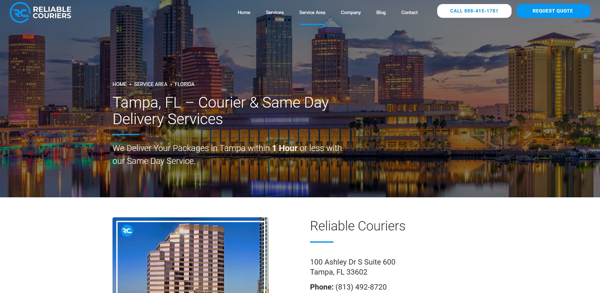 Best Courier Services in Tampa, FL