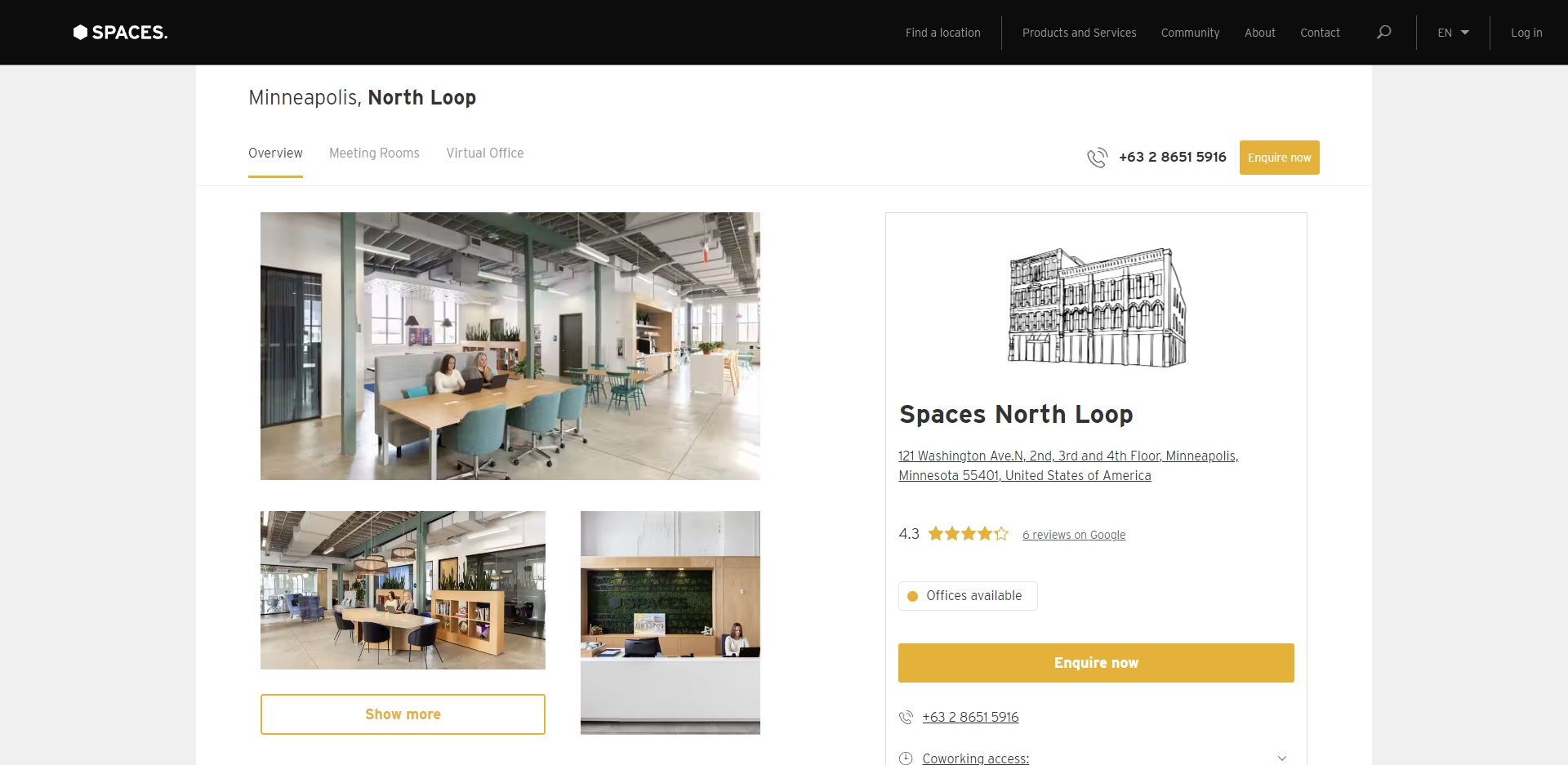 Minneapolis, MI Best Office Rental Space