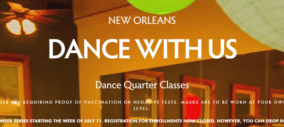 Great Dance Instructors in New Orleans