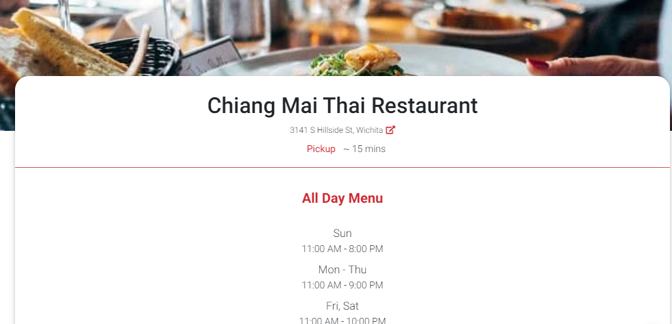 recommended Thai Restaurants in Wichita