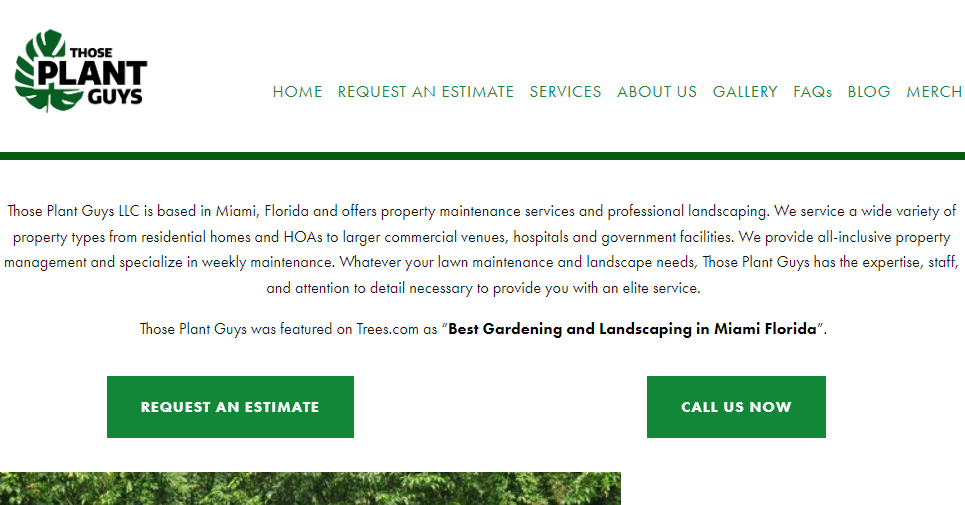trusted Landscaping Companies in Miami