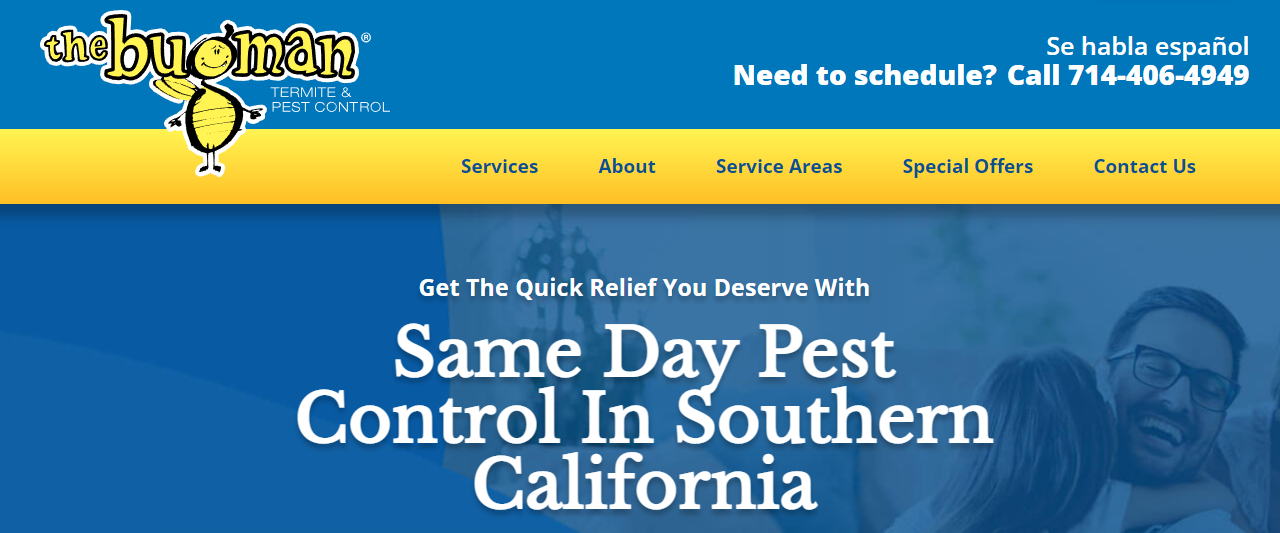 One of the Best Pest Control Companies in Anaheim, CA