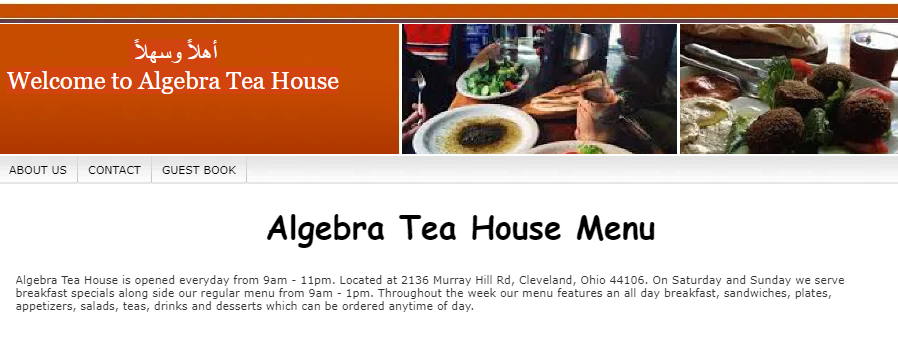 Algebra Tea House