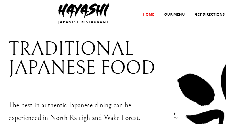 Hayashi Japanese Restaurant