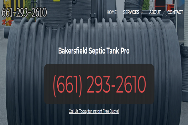 Top Septic Tank Services in Bakersfield