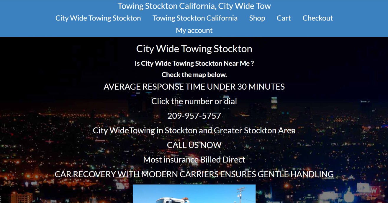 Towing Services in Stockton