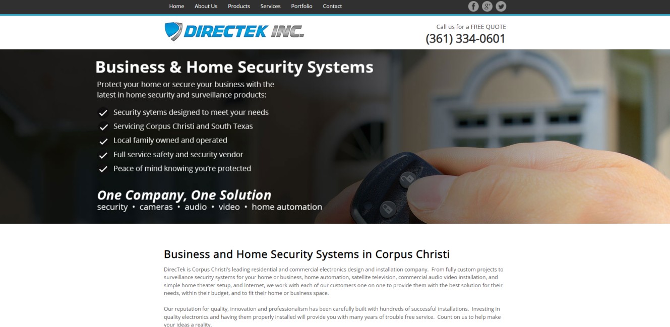 Security Systems in Corpus Christi