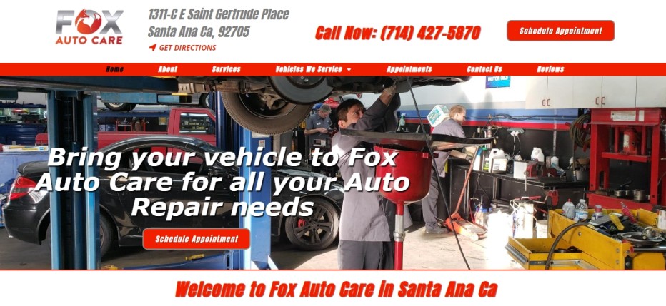 One of the best Mechanic Shops in Santa Ana