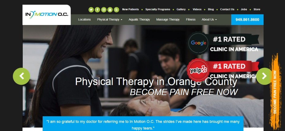Good Physiotherapy in Irvine