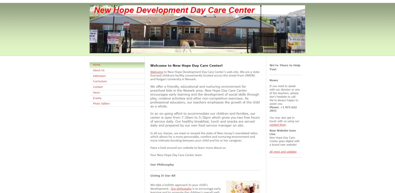 Good Child Care Centres in Newark