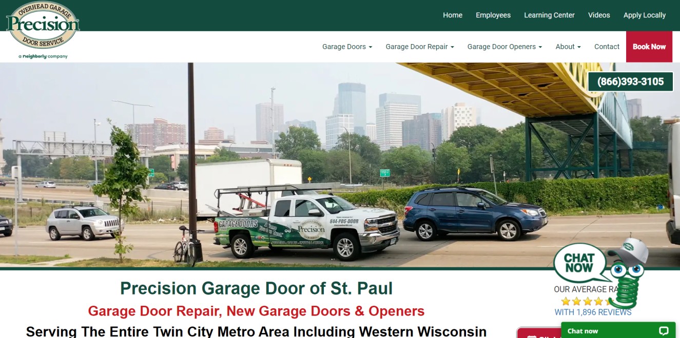 Garage Door Repair in St. Paul