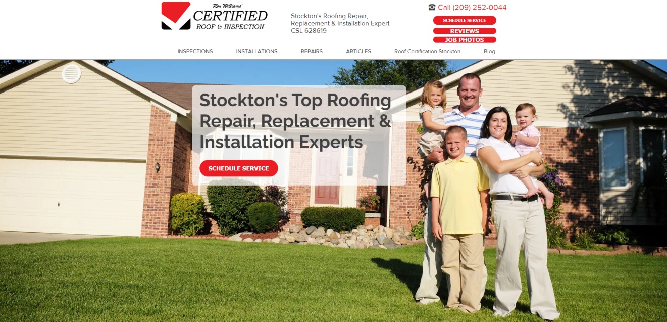 One of the best Roofing Contractors in Stockton