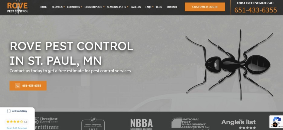 One of the best Pest Control Companies in St. Paul
