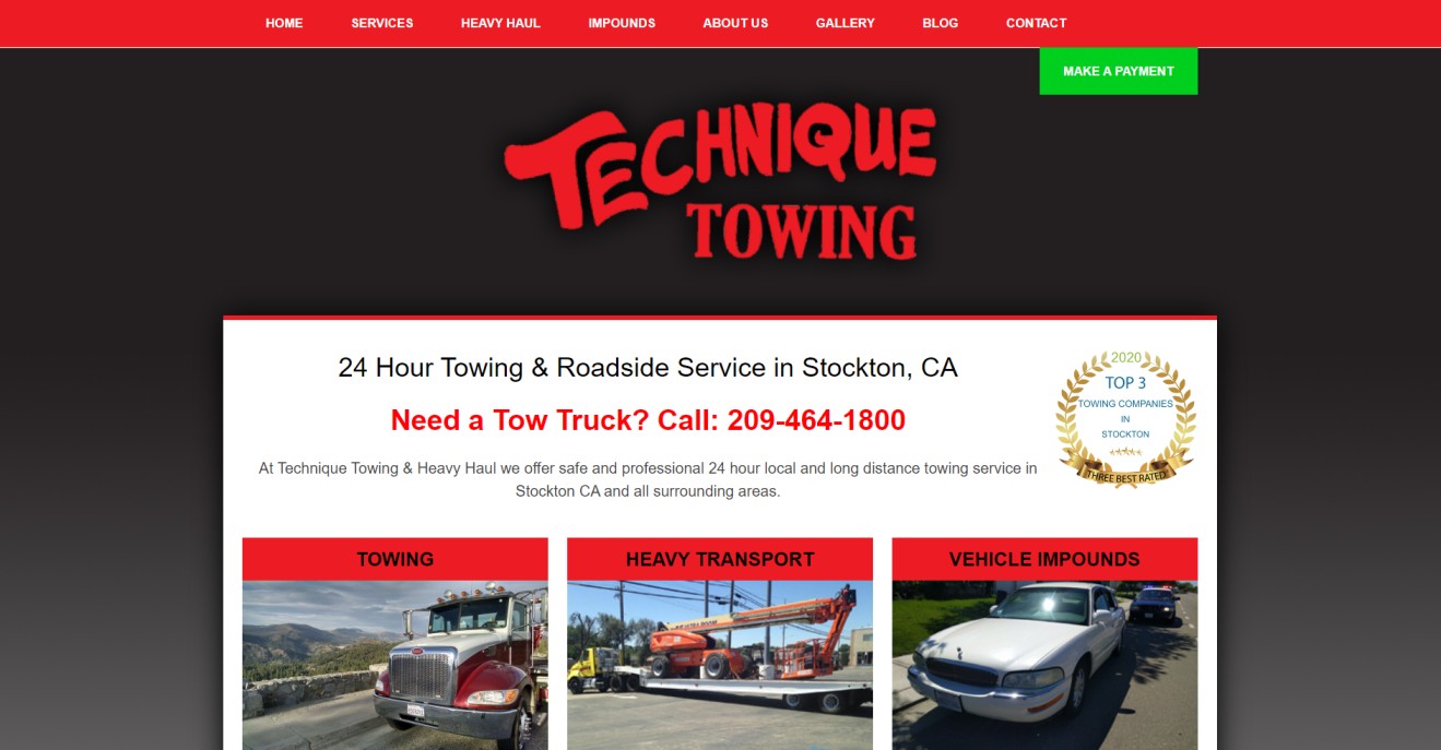 Top Towing Services in Stockton