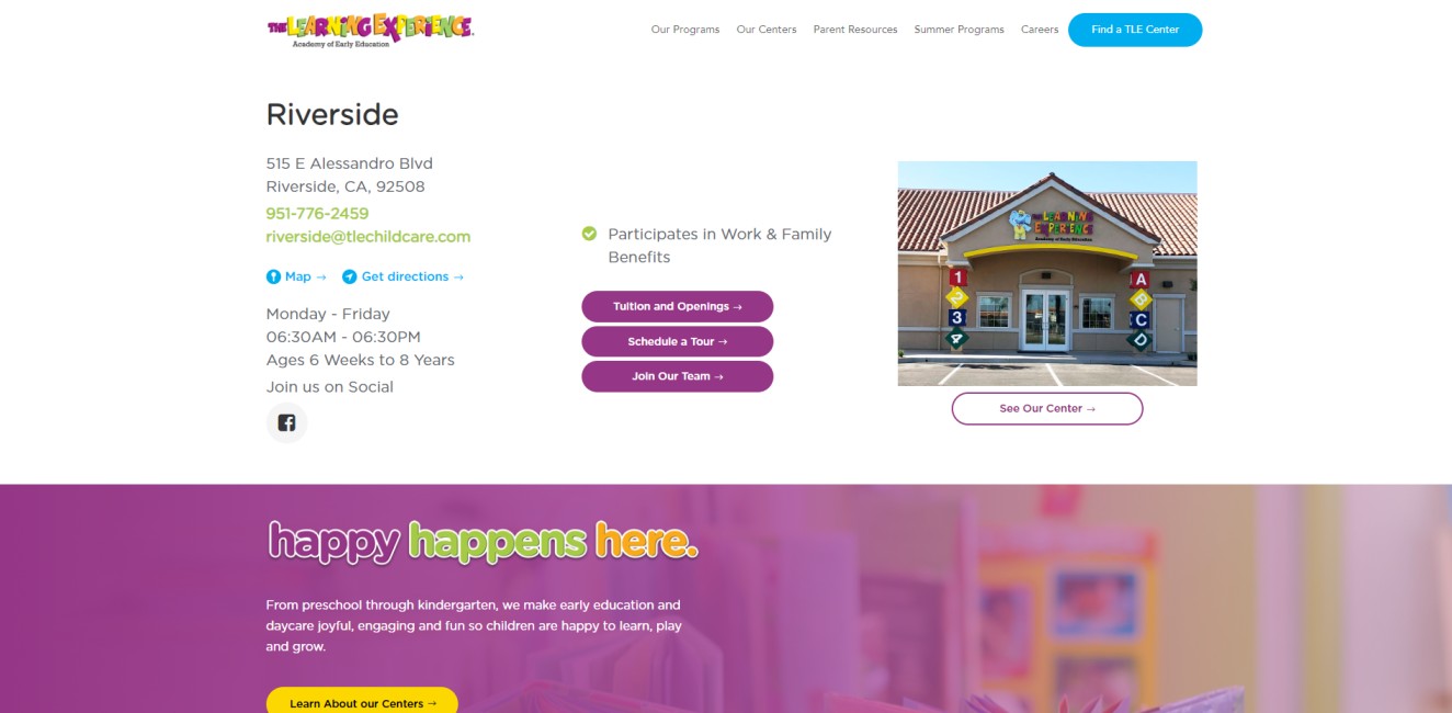 One of the best Child Care Centres in Riverside