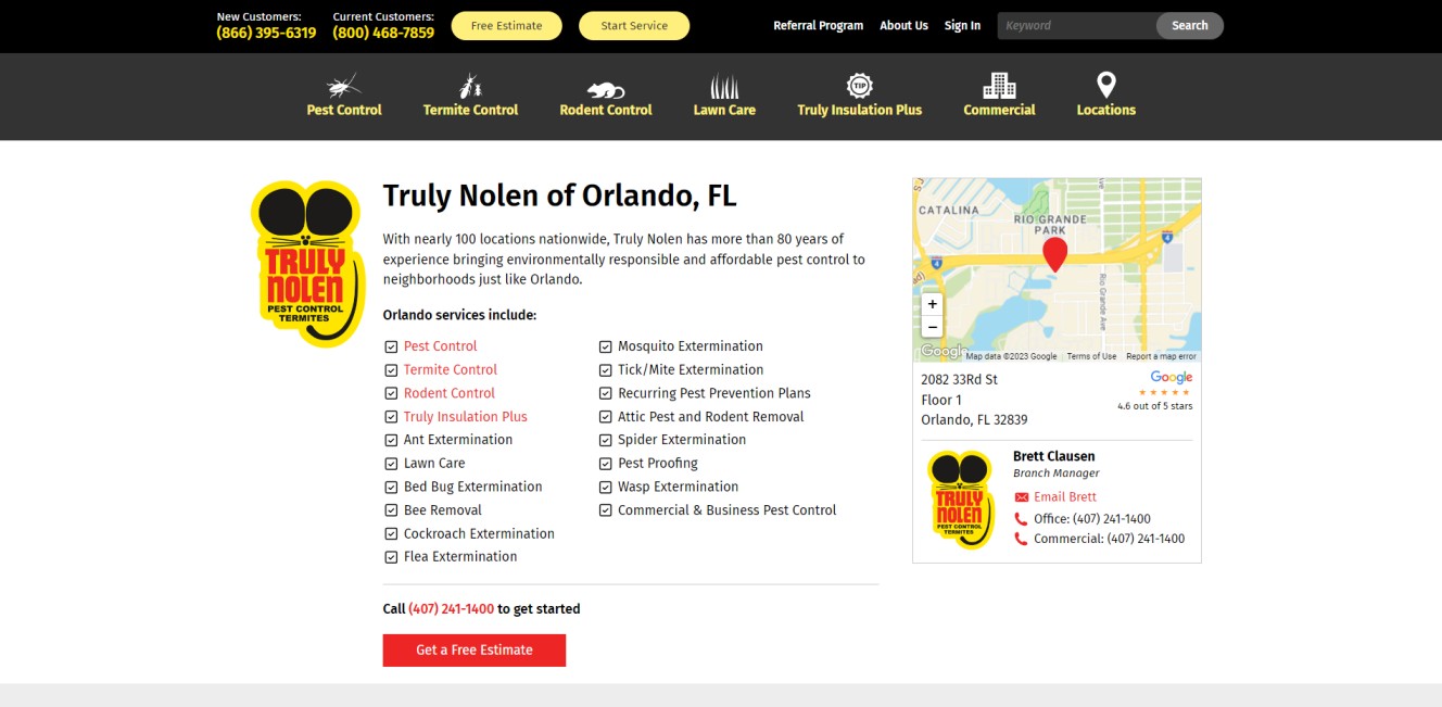 Good Pest Control Companies in Orlando