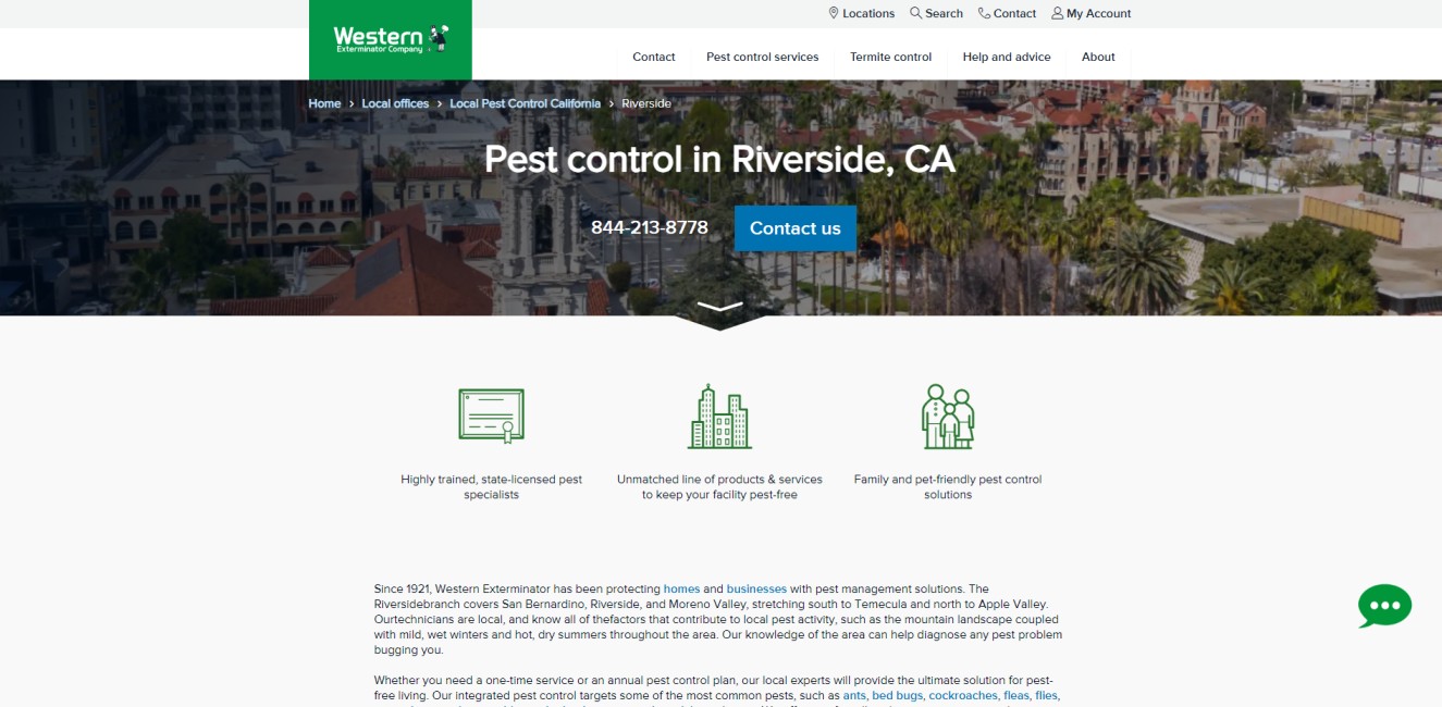 Pest Control Companies Riverside