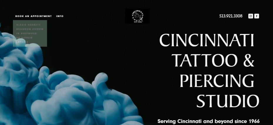 One of the best Tattoo Shops in Cincinnati