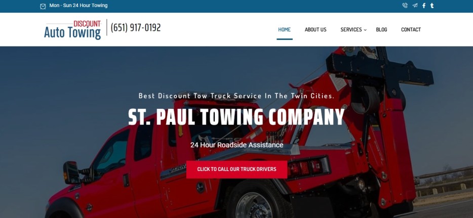 Good Towing Services in St. Paul