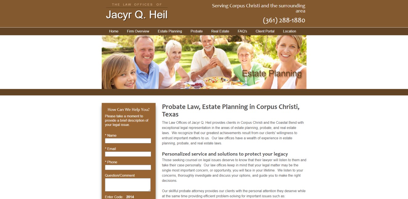 Top Estate Planning Lawyers in Corpus Christi