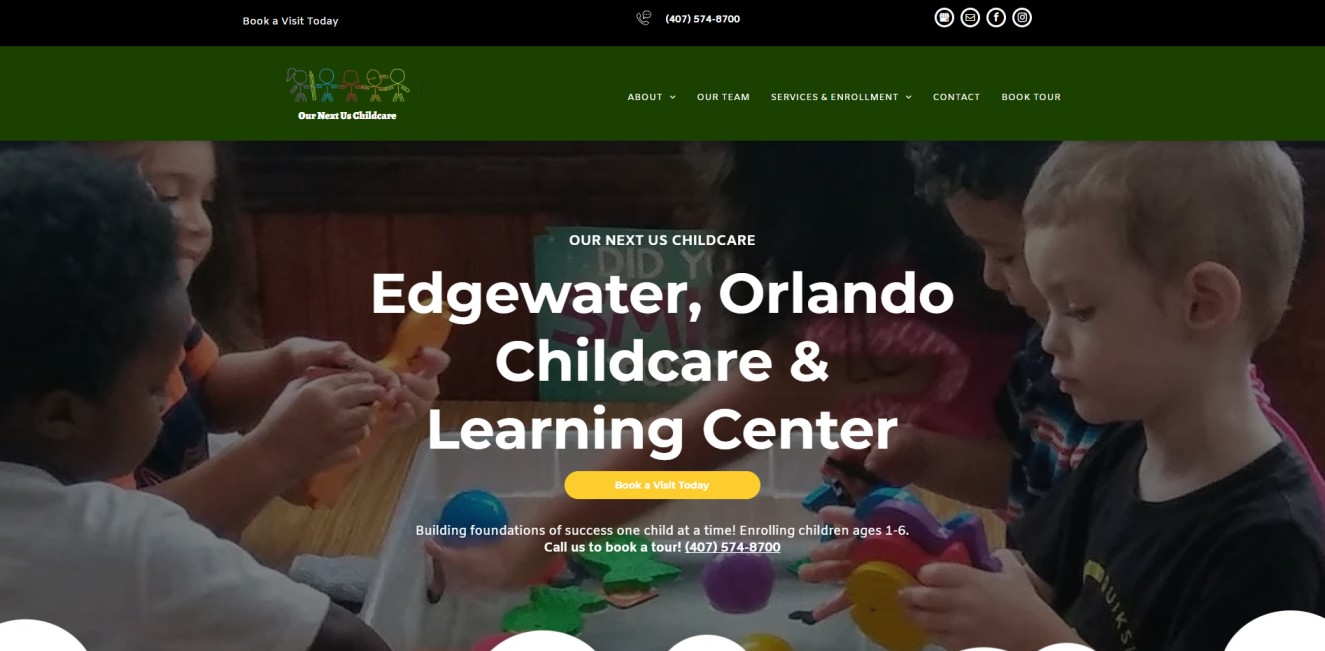 Top Child Care Centres in Orlando