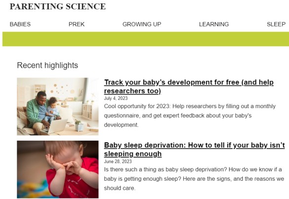 Parenting Science