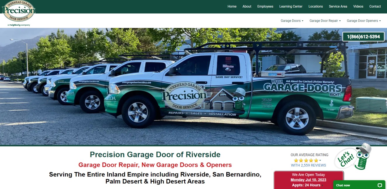 Top Garage Door Repair in Riverside
