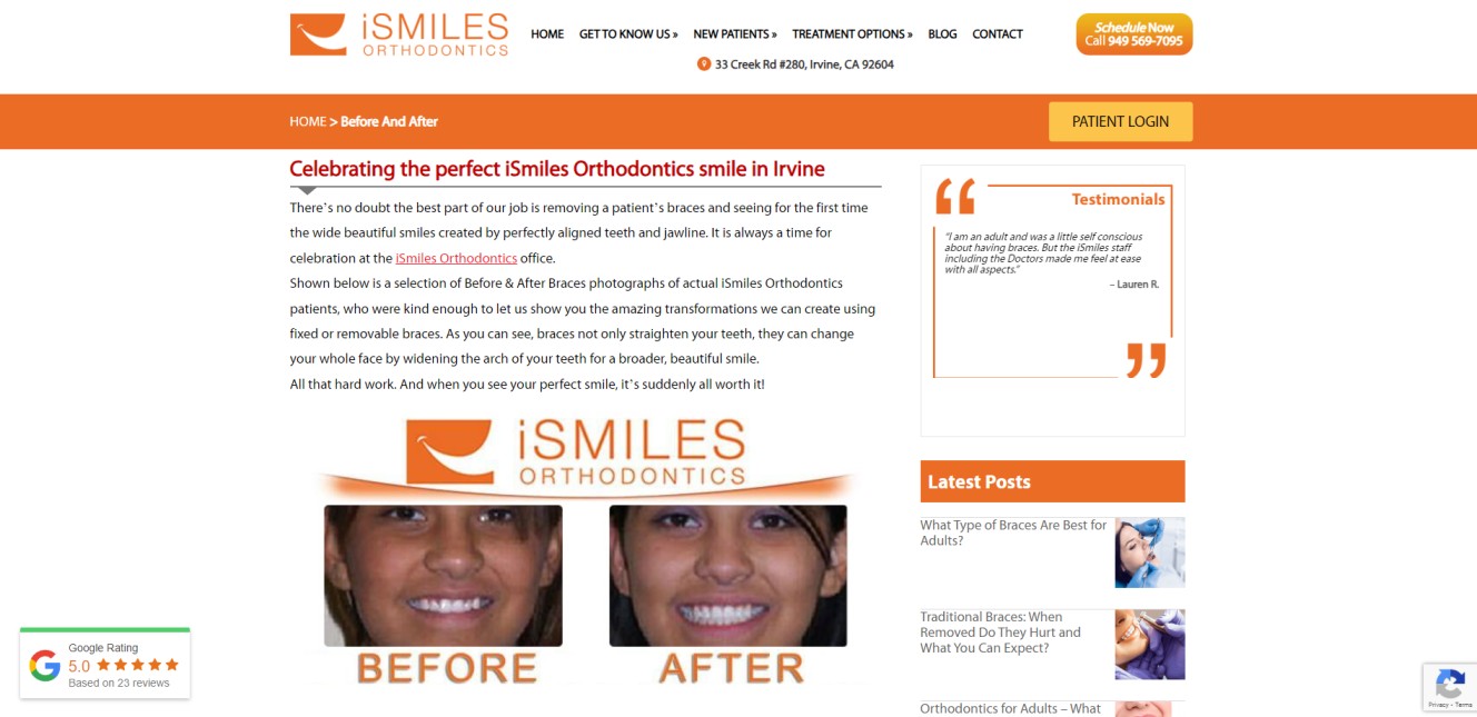 One of the best Orthodontists in Irvine