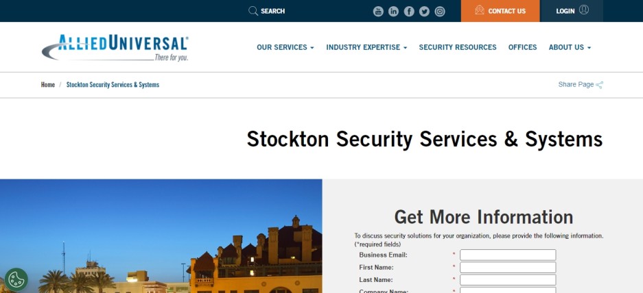 Security Systems in Stockton
