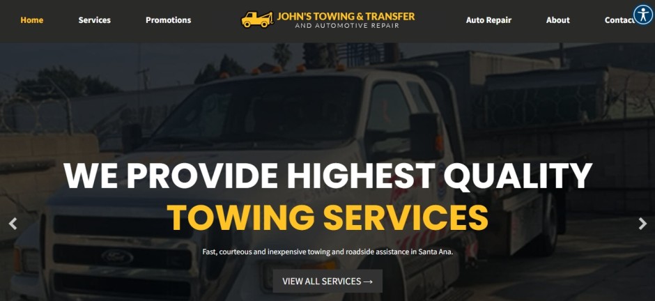 Towing Services Santa Ana 