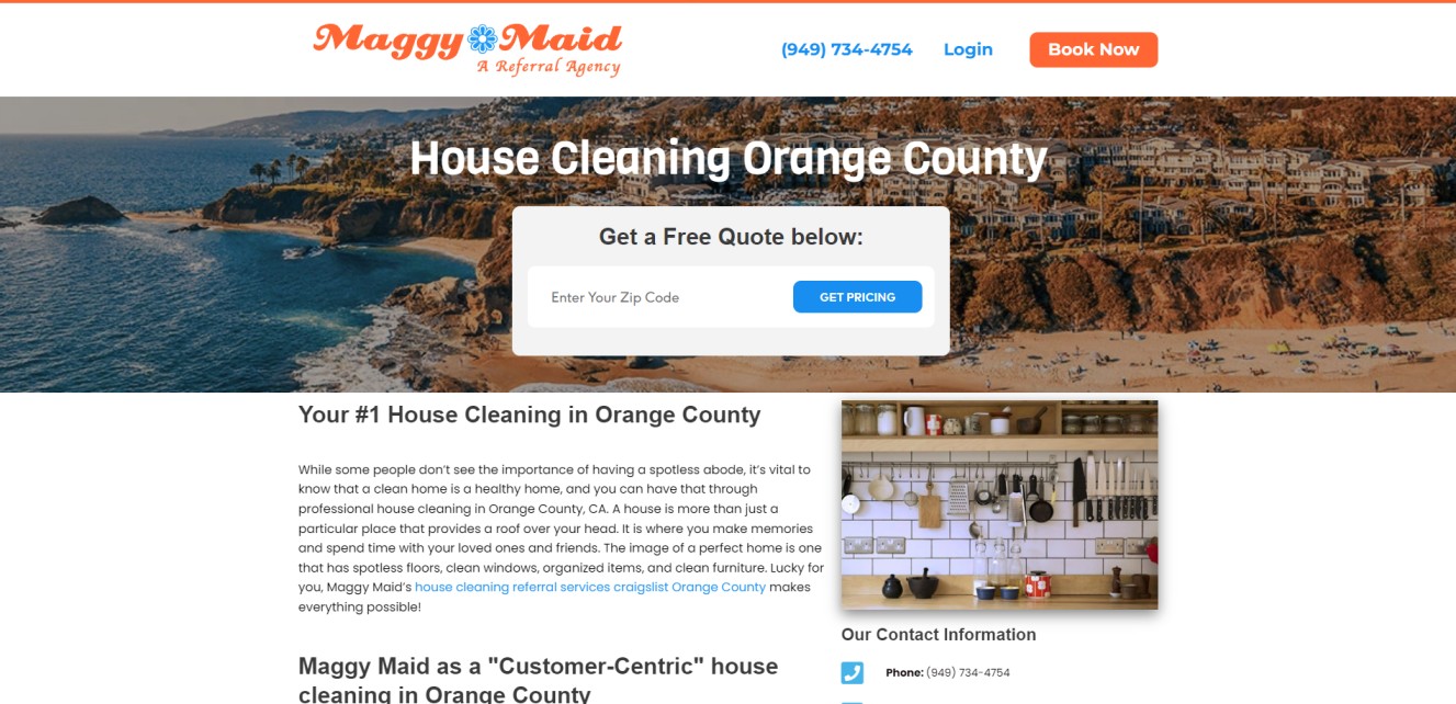 House Cleaning Services in Santa Ana