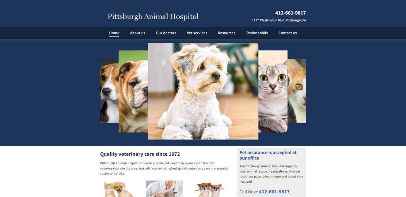 Top Veterinary Clinics in Pittsburgh