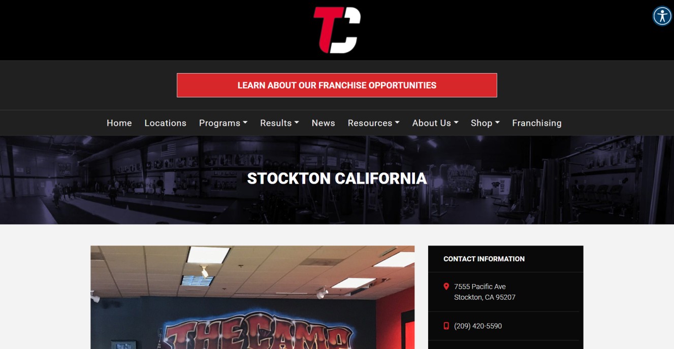 Top Gyms in Stockton