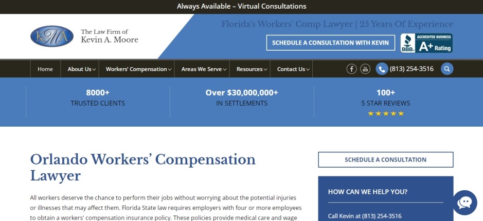 Top Compensation Lawyers in Orlando
