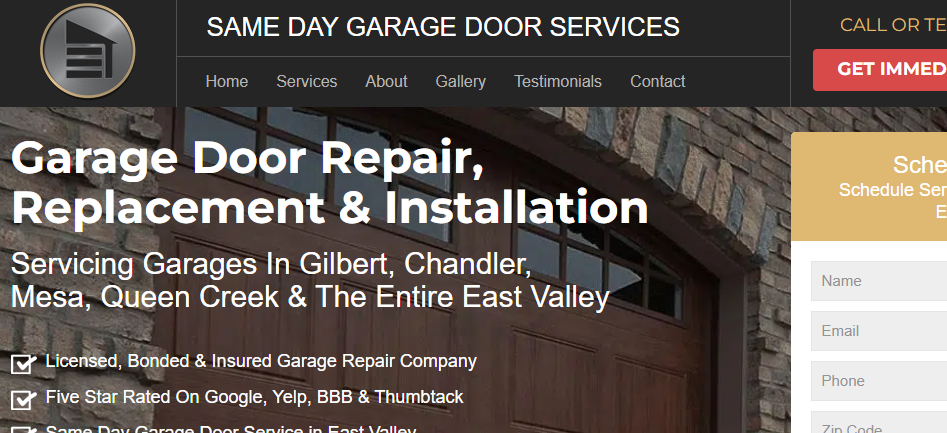 Amazing Garage Door Repair in Gilbert