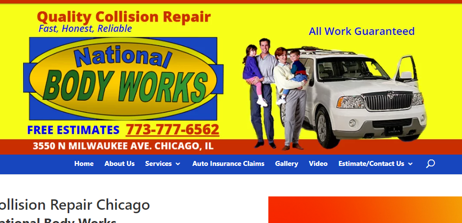 Excellent Auto Body Shops in Irving Park