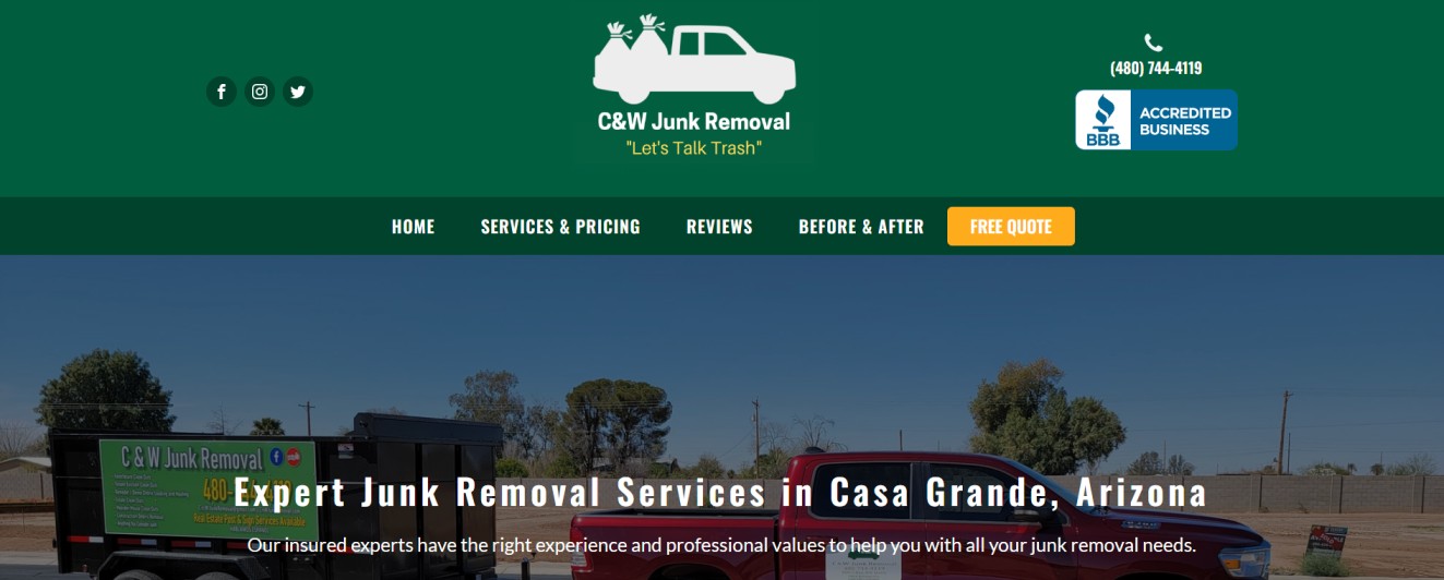 C&W Junk Removal Casa Grande