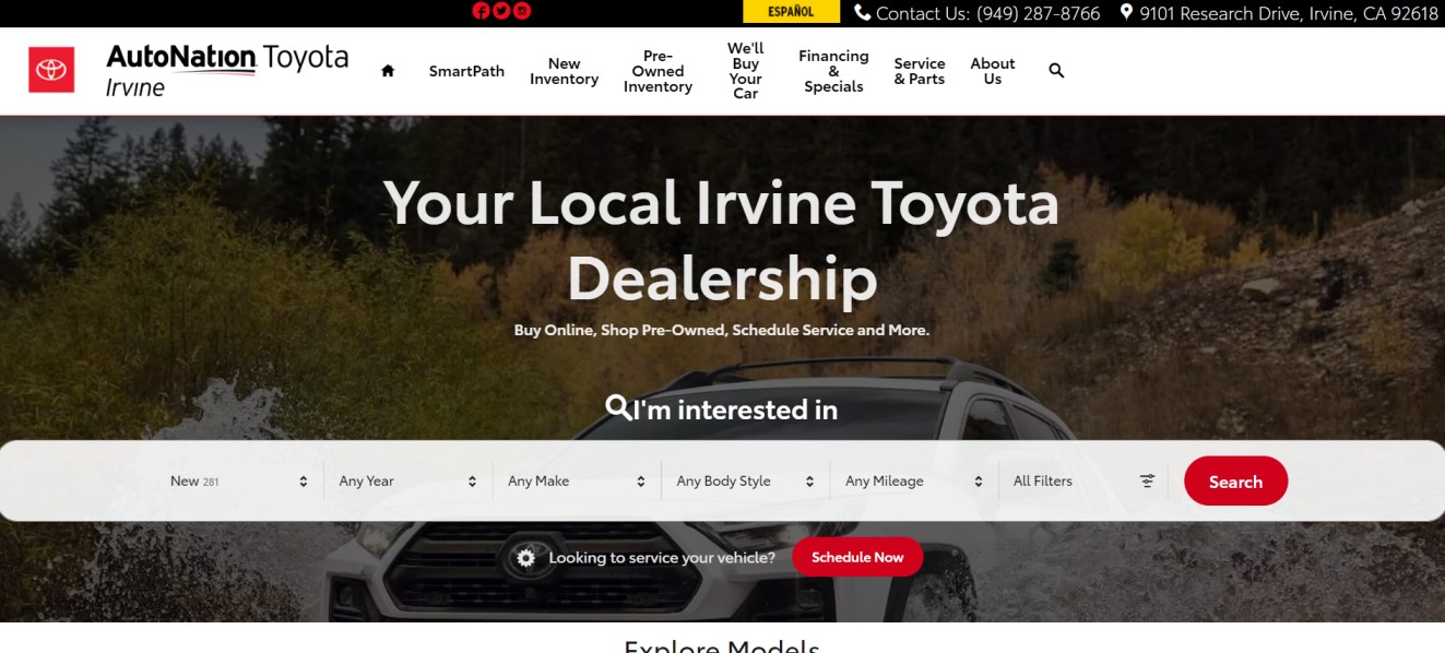 Car Dealerships Irvine