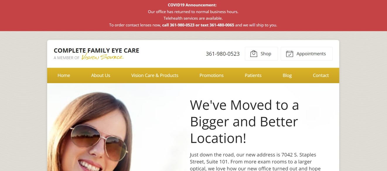 One of the best Optometrists in Corpus Christi
