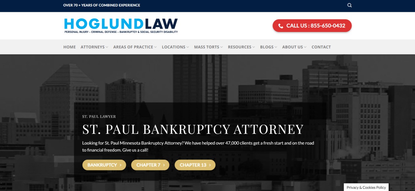 Bankruptcy Lawyers in St. Paul
