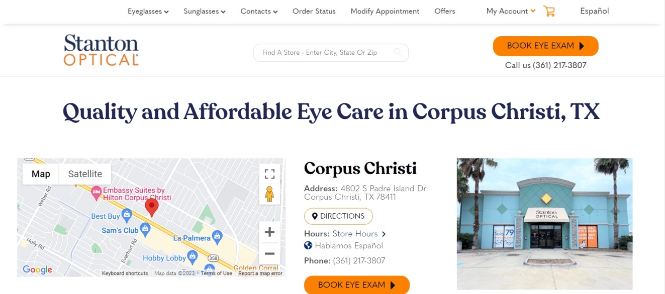 Top Optometrists in Corpus Christi