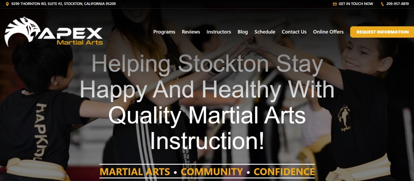 Good Martial Arts Classes in Stockton