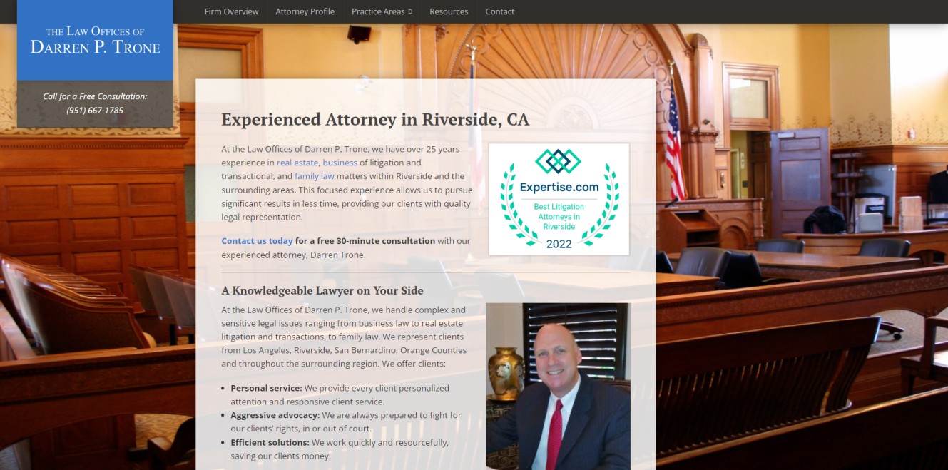 Top Corporate Lawyer in Riverside