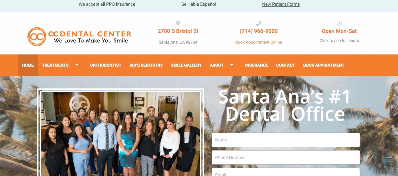 Dentists Santa Ana