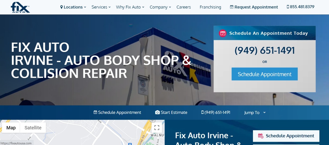 Auto Body Shops in Irvine