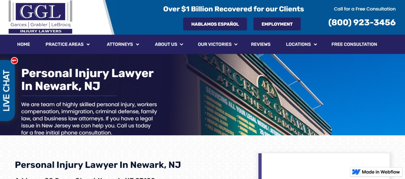 One of the best Personal Injury Lawyers in Newark