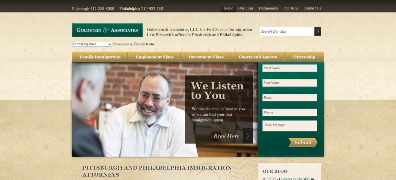 One of the best Immigration Lawyers in Pittsburgh