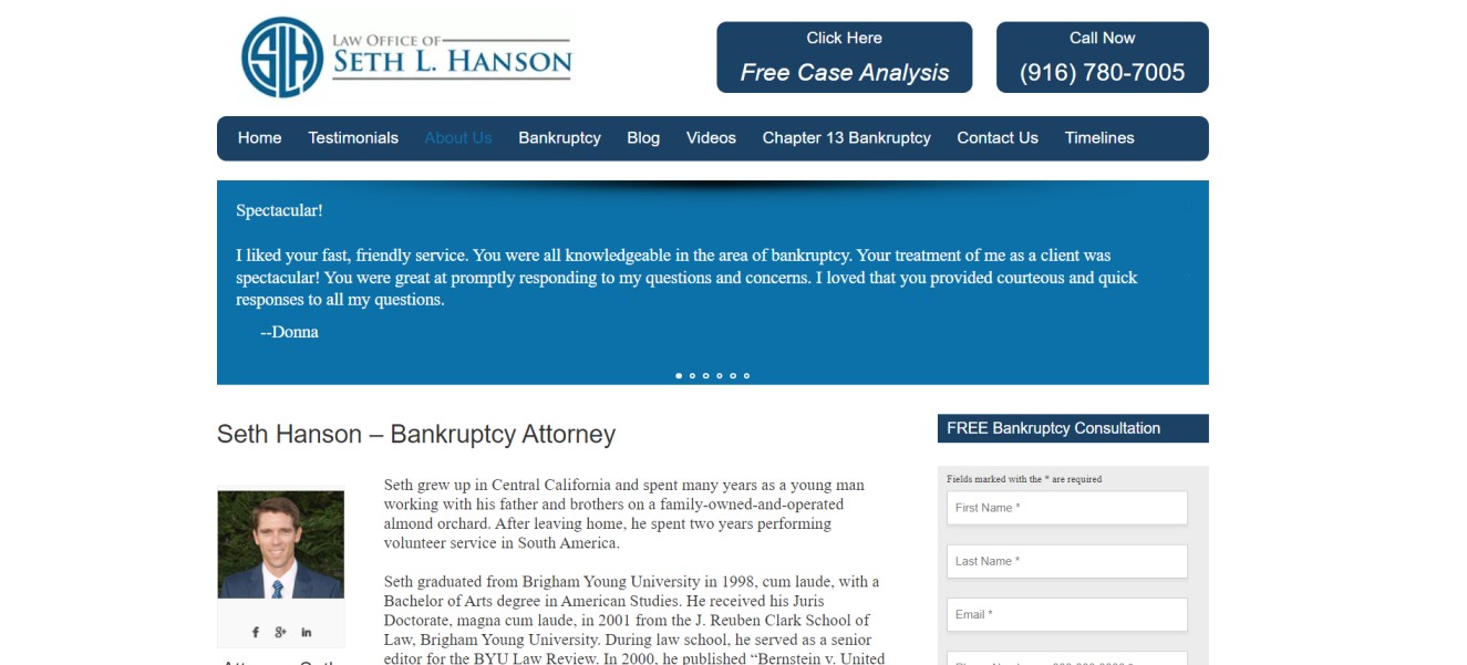 Good Bankruptcy Lawyers in Stockton