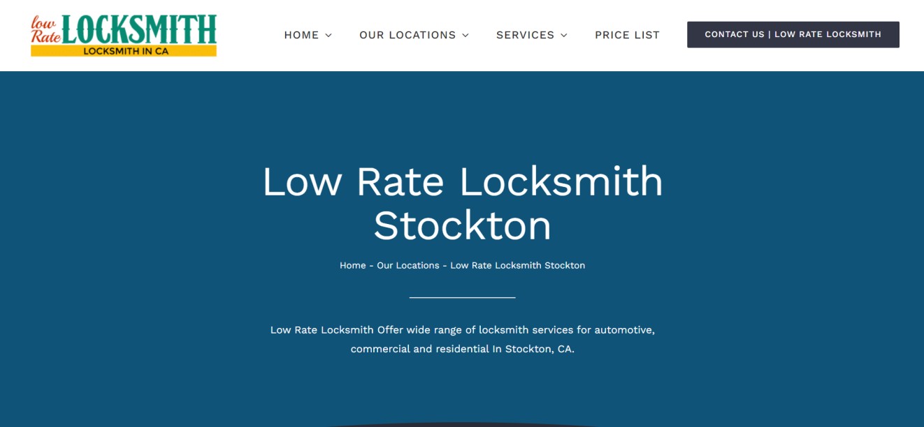 Locksmith Stockton